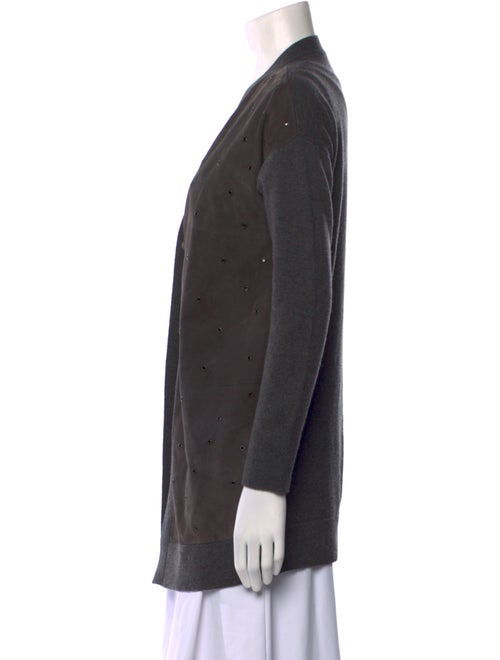 Fabiana Filippi Merino Wool Colorblock Pattern Sweater