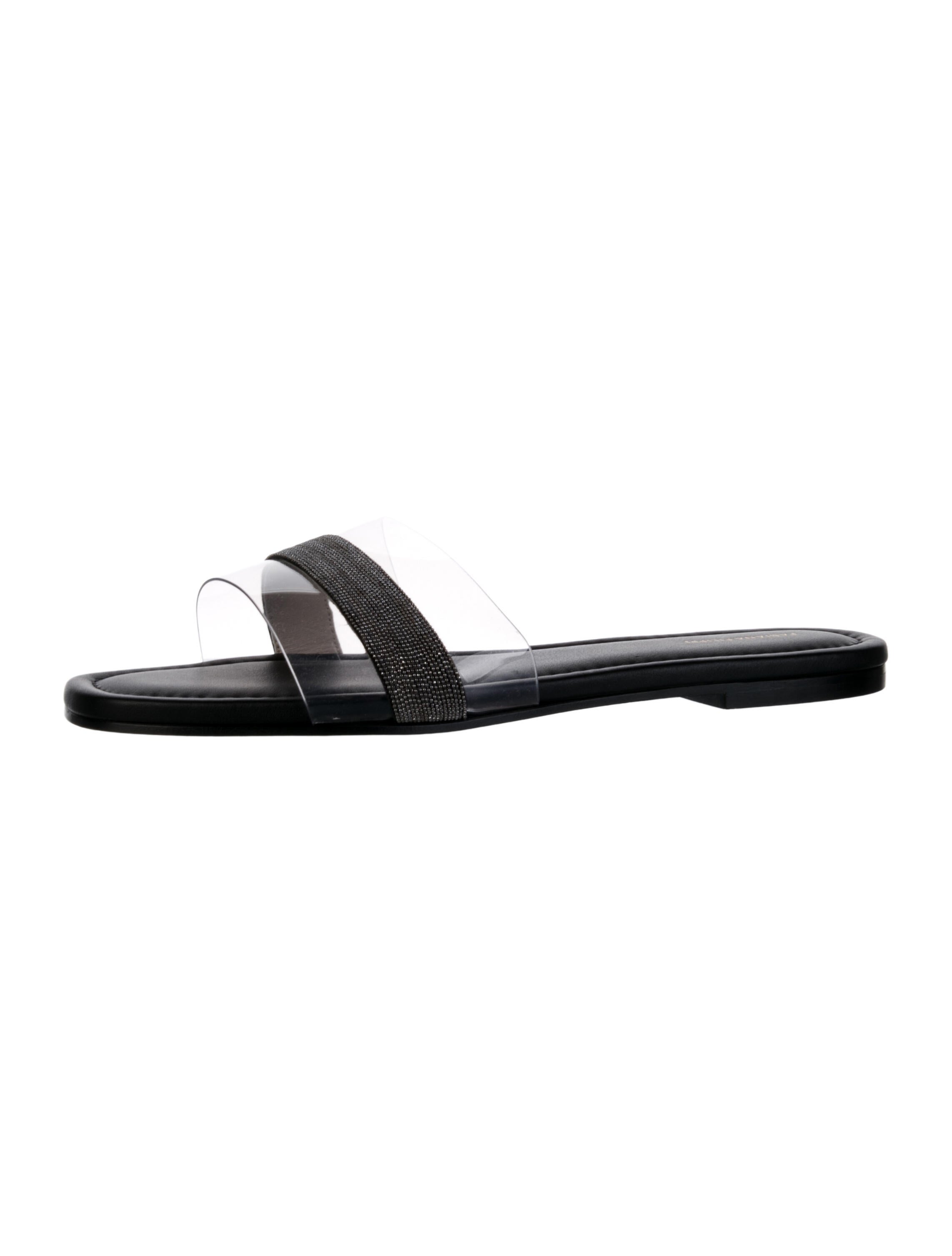Fabiana Filippi Leather Slides