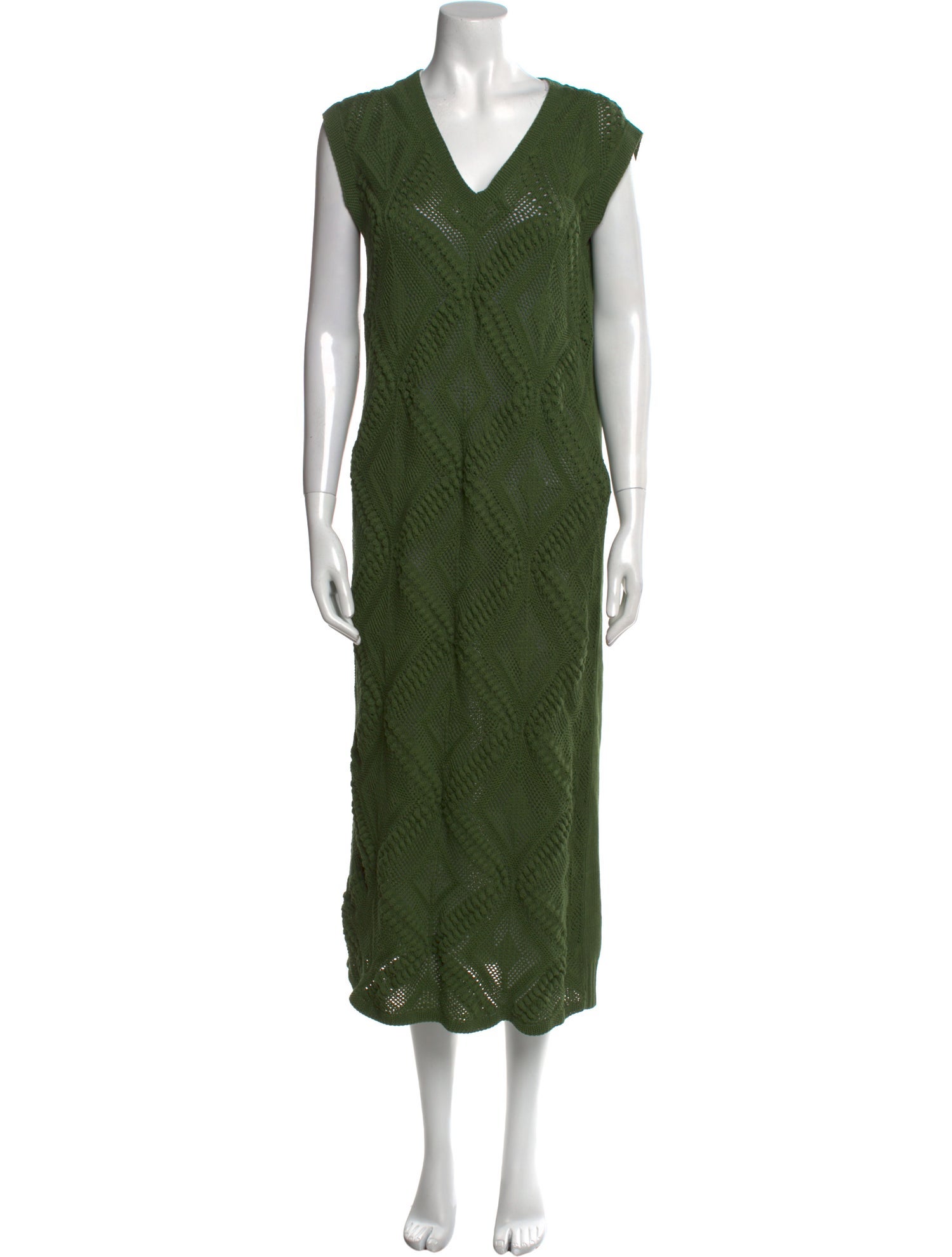 Fabiana Filippi V-Neck Long Dress w/ Tags