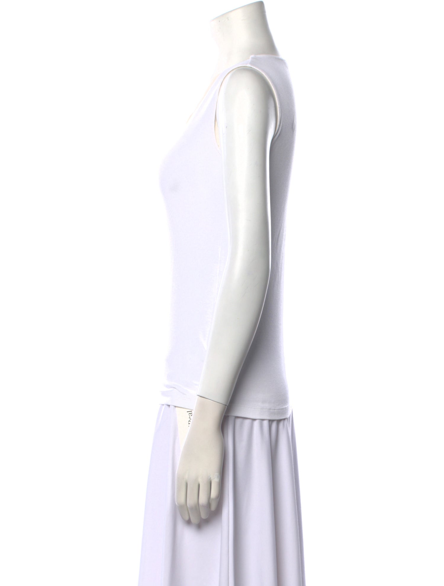 Fabiana Filippi V-Neck Sleeveless Top