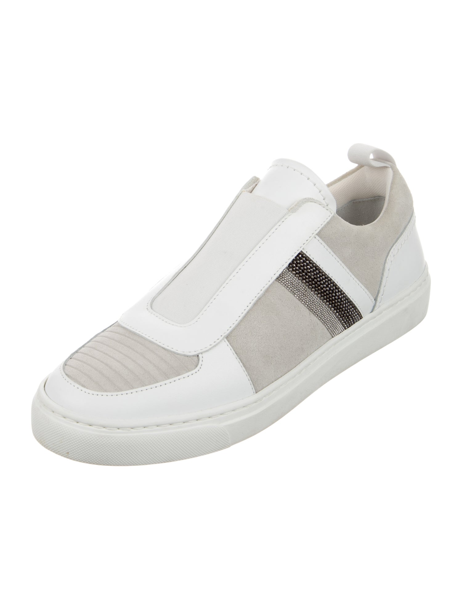 Fabiana Filippi Leather Printed Sneakers