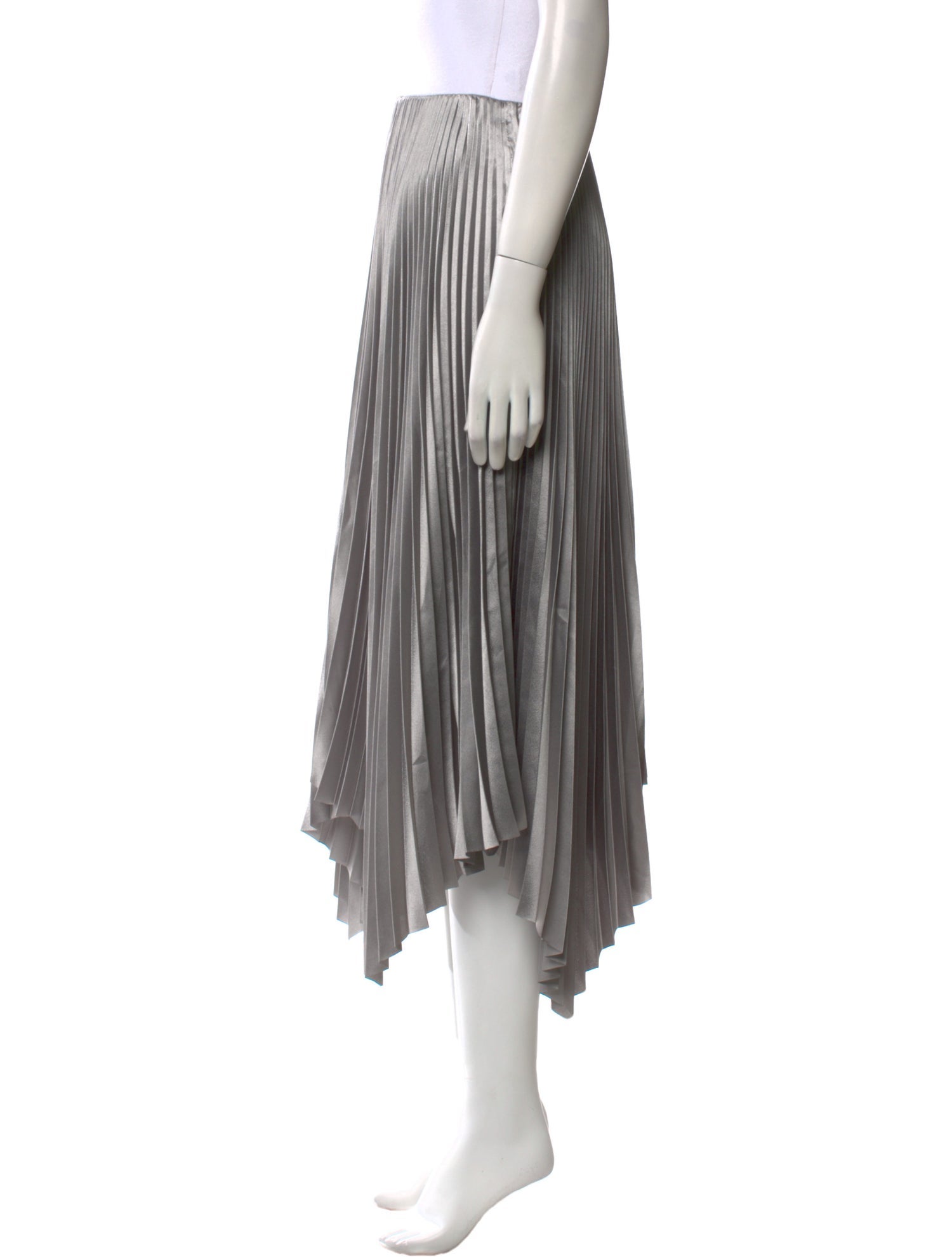 Fabiana Filippi Pleated Accents Midi Length Skirt w/ Tags