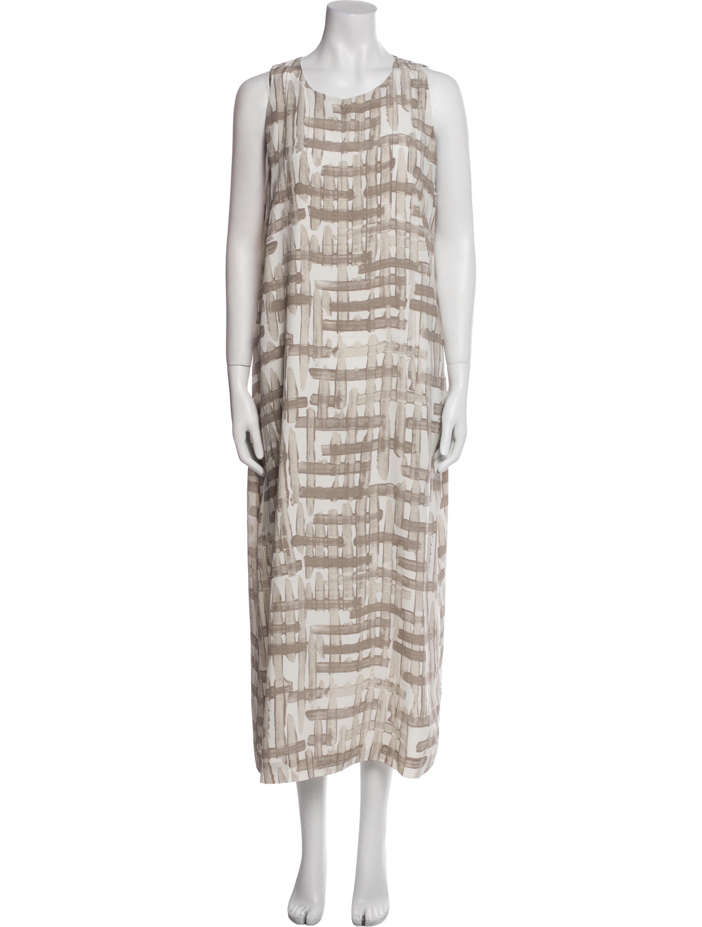 Fabiana Filippi Silk Long Dress