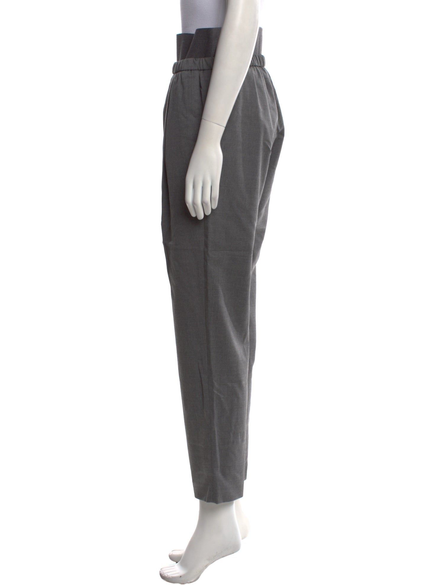 Fabiana Filippi Virgin Wool Straight Leg Pants