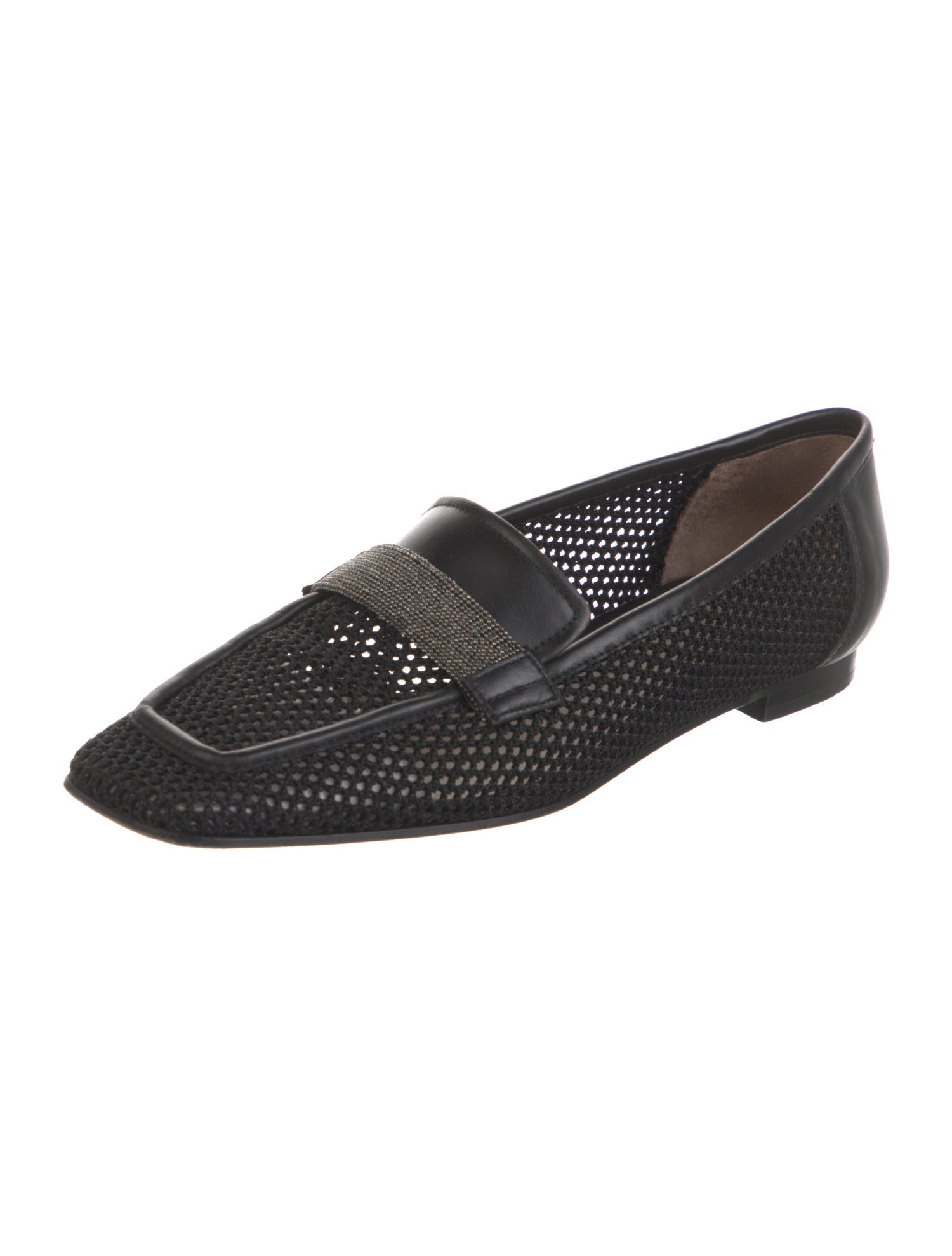 Fabiana Filippi Leather Loafers