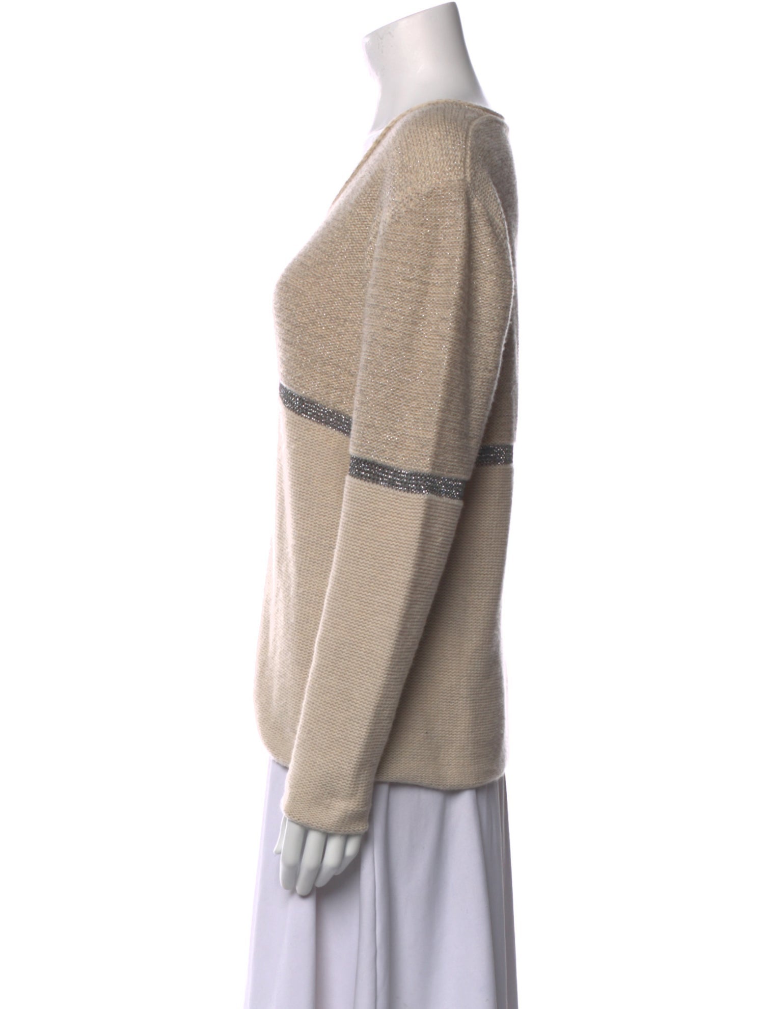 Fabiana Filippi Cashmere V-Neck Sweater