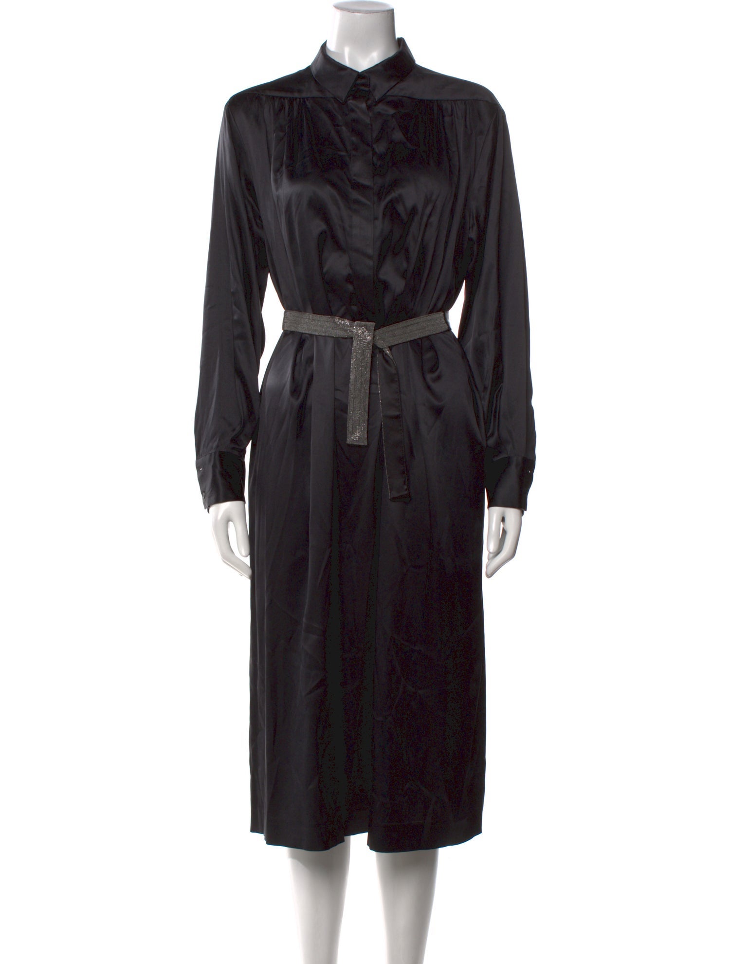 Fabiana Filippi Silk Midi Length Dress