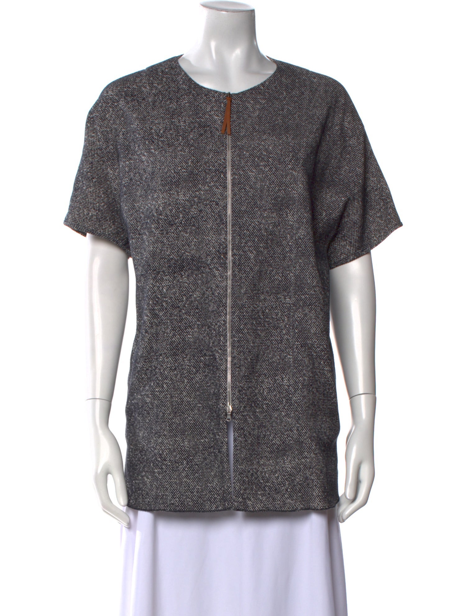 Fabiana Filippi Crew Neck Short Sleeve Tunic