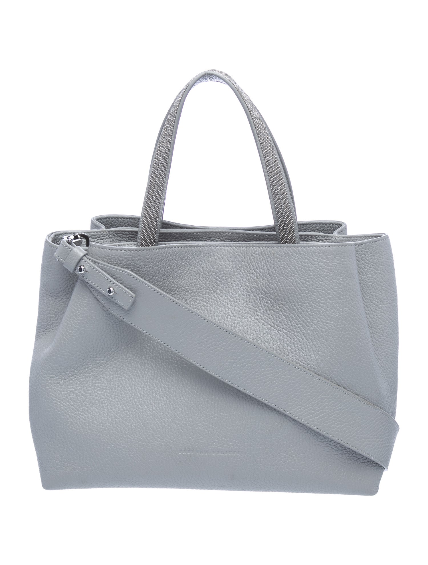 Fabiana Filippi Leather Top Handle Bag