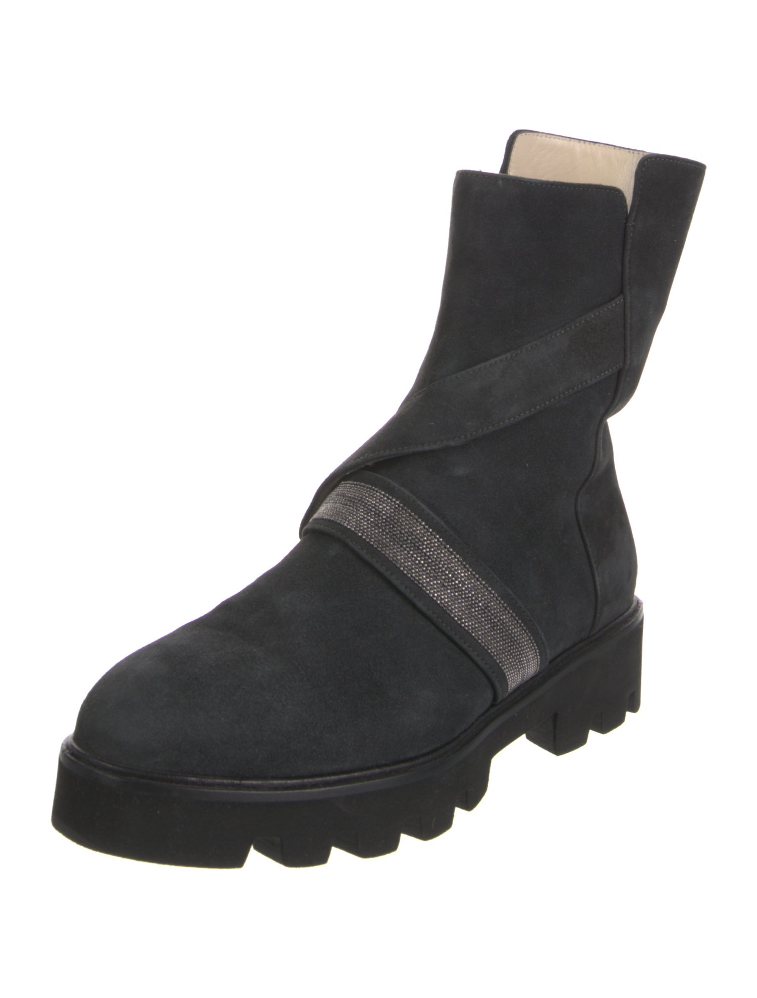 Fabiana Filippi Monili Suede Boots