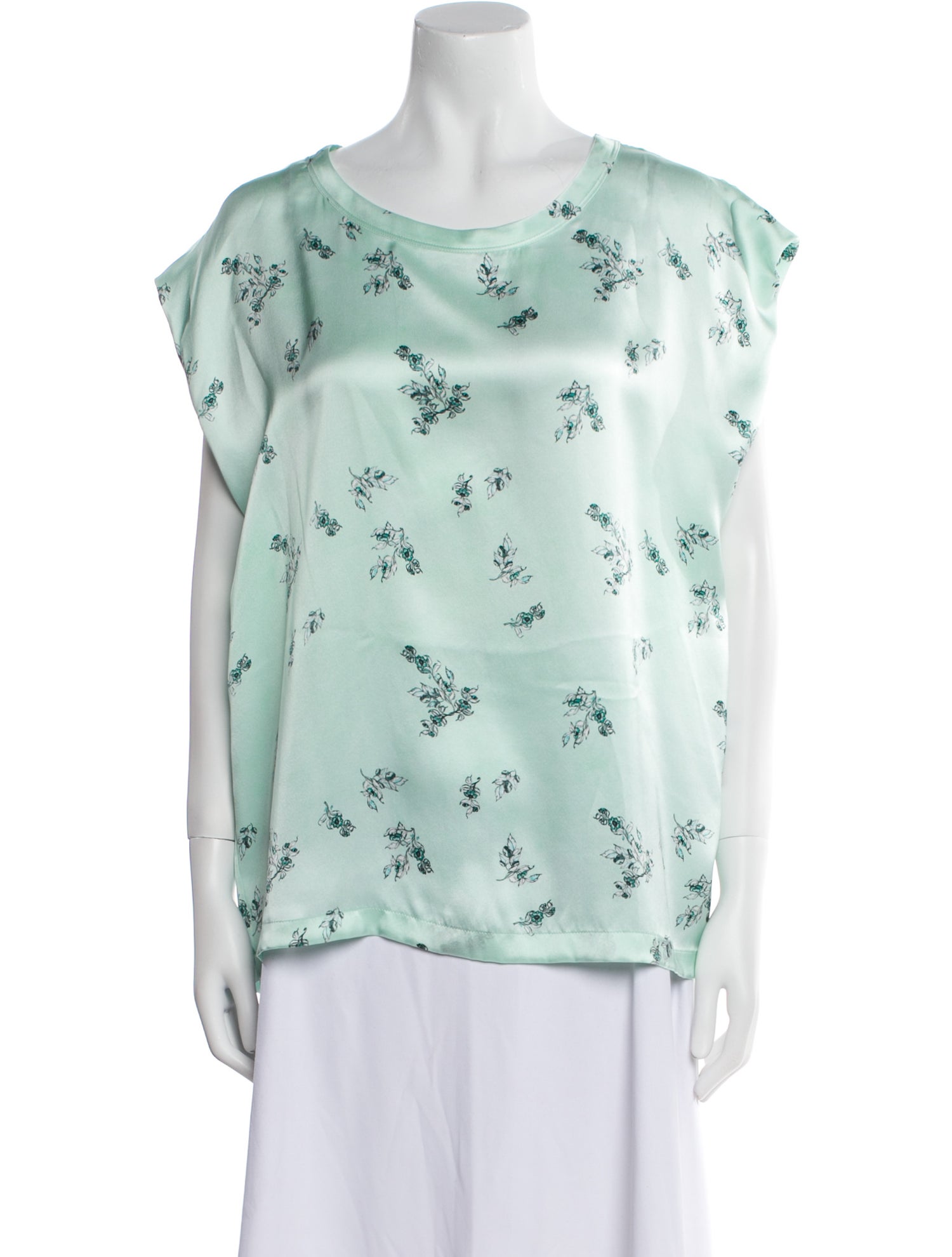 Fabiana Filippi Silk Printed Blouse