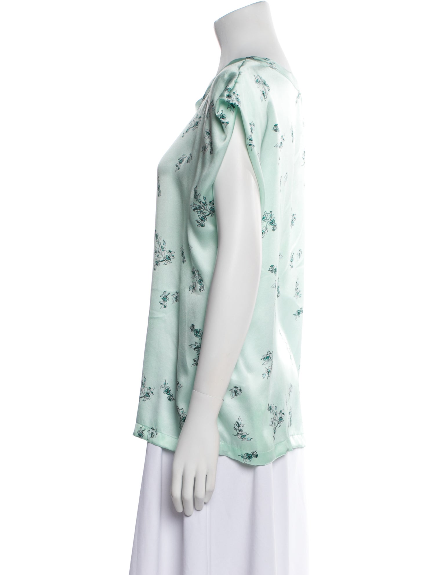 Fabiana Filippi Silk Printed Blouse