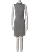 Fabiana Filippi Merino Wool Mini Dress