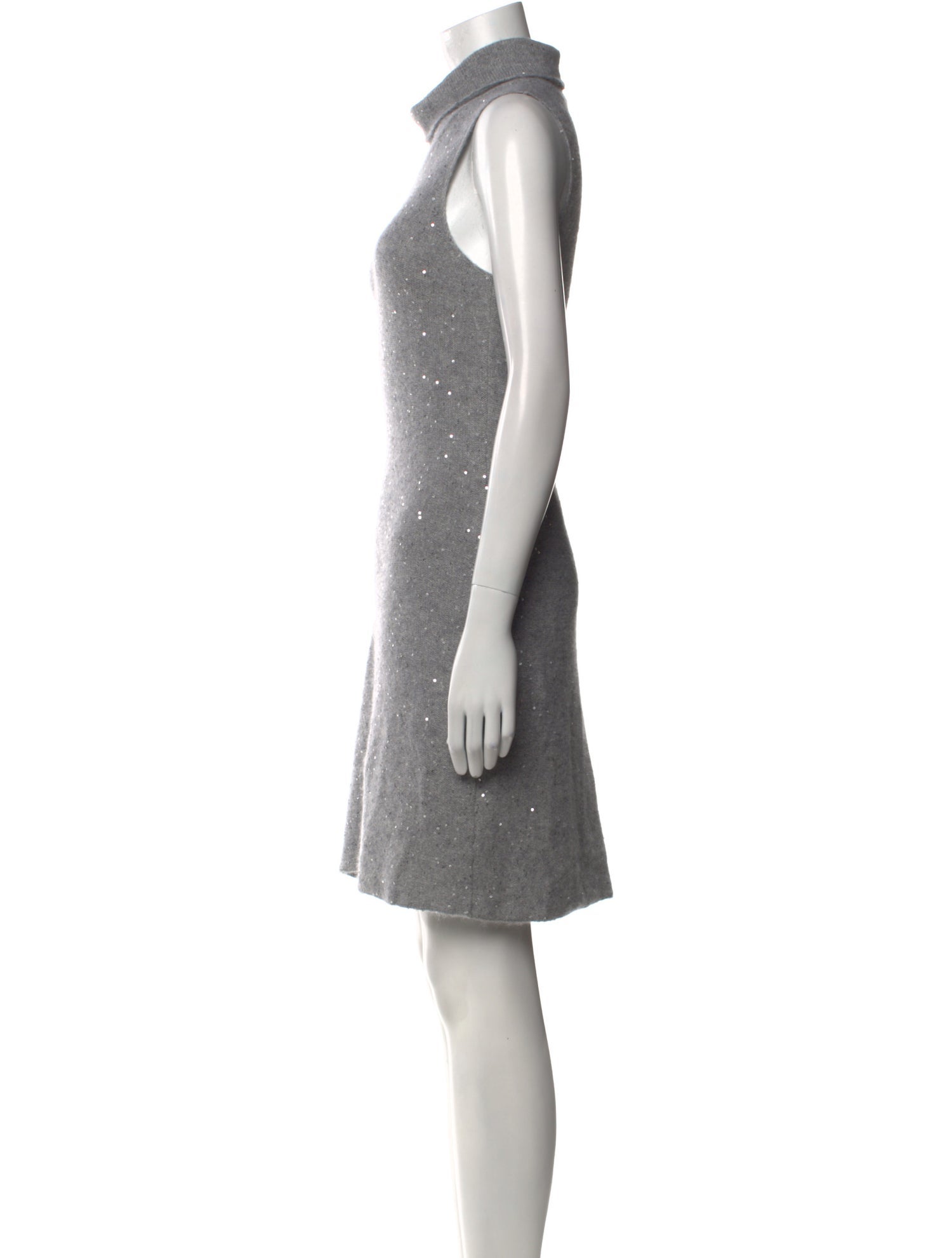 Fabiana Filippi Merino Wool Mini Dress