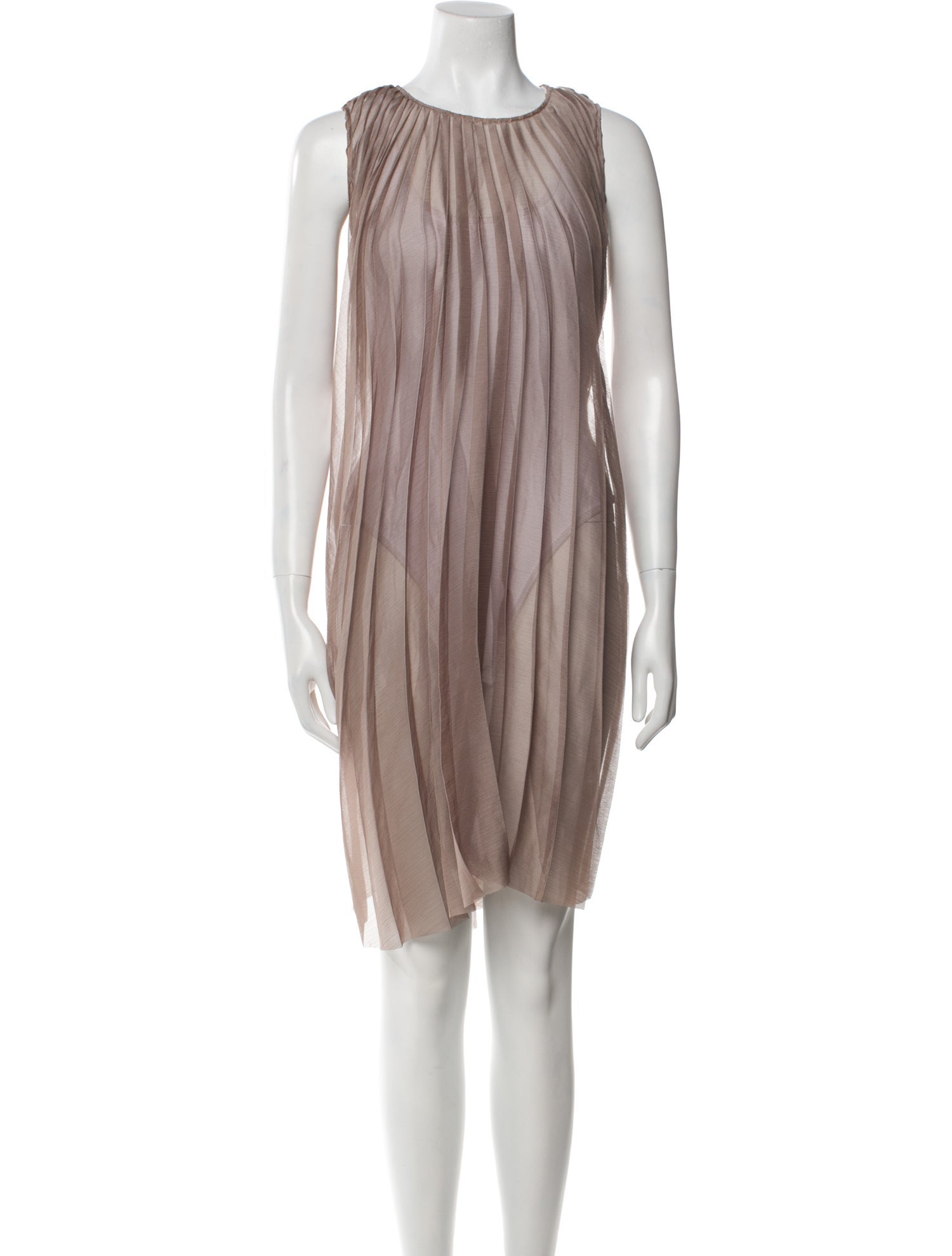 Fabiana Filippi Crew Neck Mini Dress