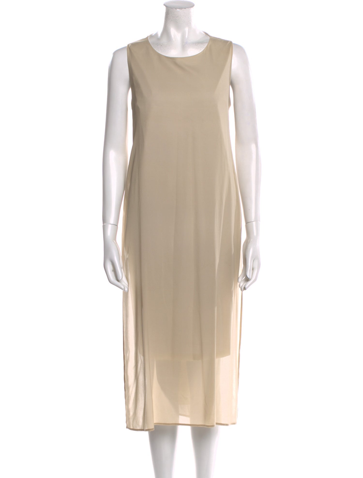 Fabiana Filippi Silk Midi Length Dress