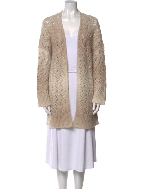 Fabiana Filippi Alpaca Open Front Sweater