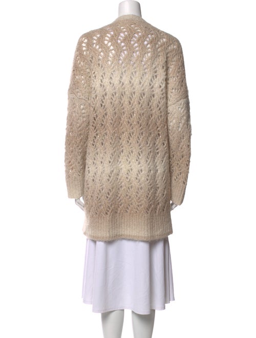 Fabiana Filippi Alpaca Open Front Sweater