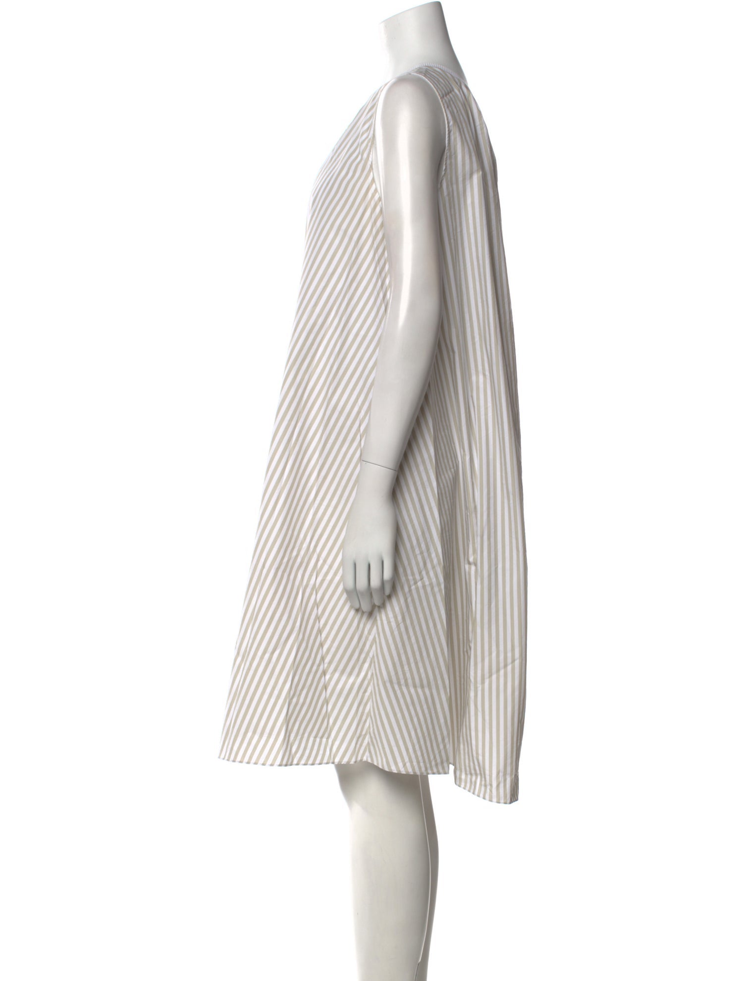 Fabiana Filippi Scoop Neck Knee-Length Dress