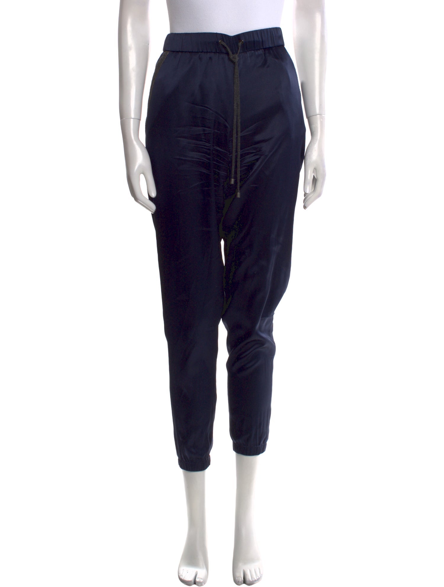 Fabiana Filippi Silk Skinny Leg Pants