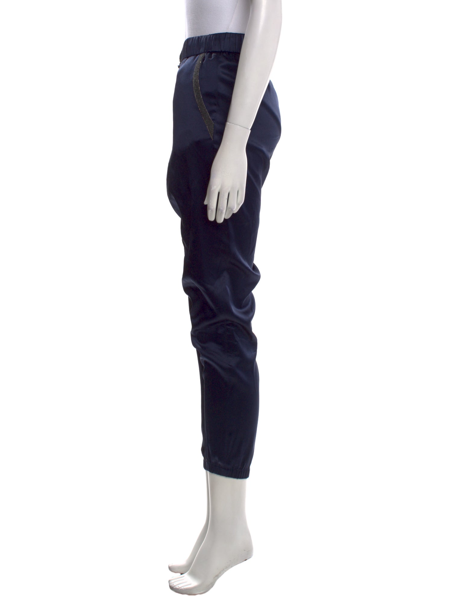 Fabiana Filippi Silk Skinny Leg Pants