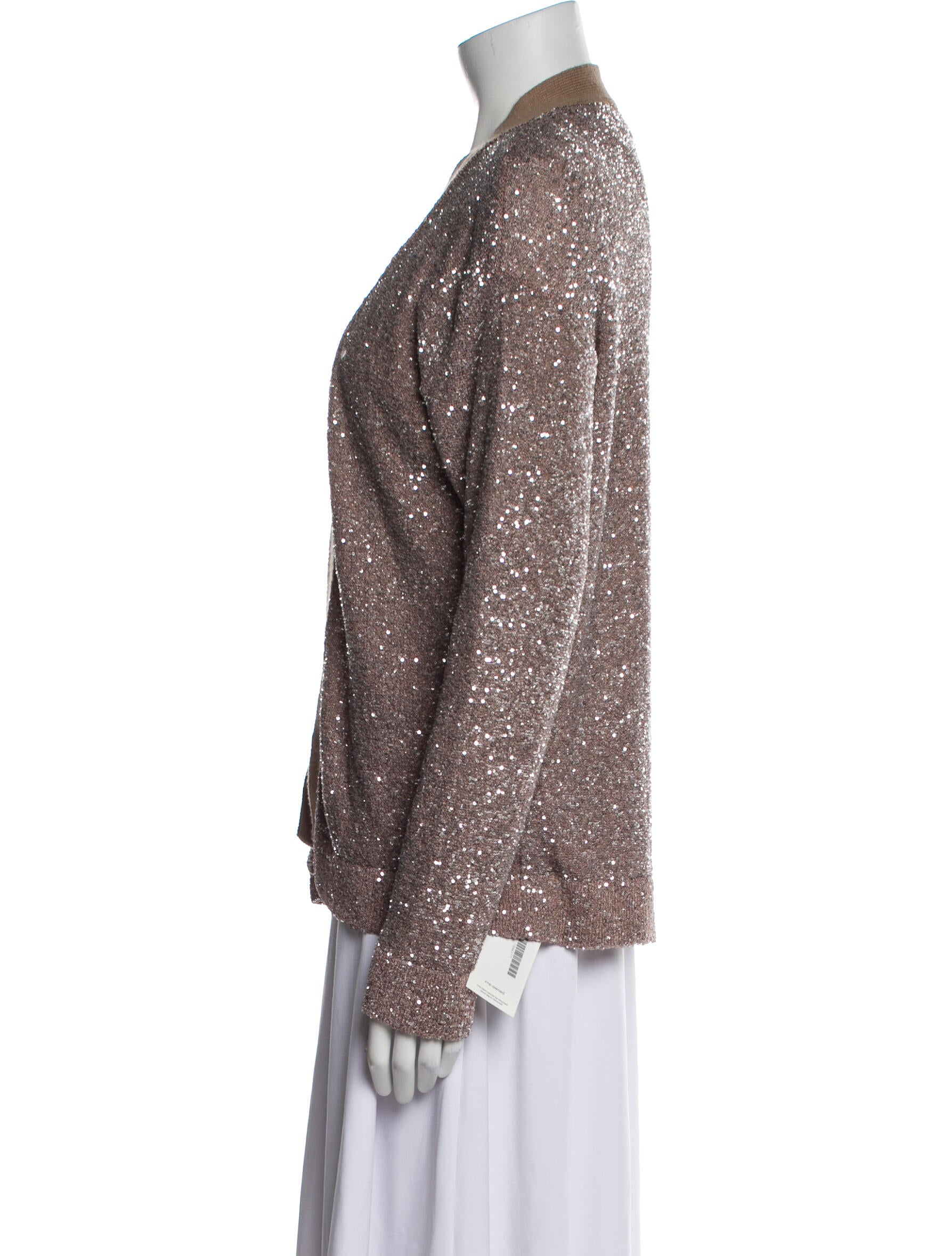 Fabiana Filippi Silk Sequin Embellishments Set