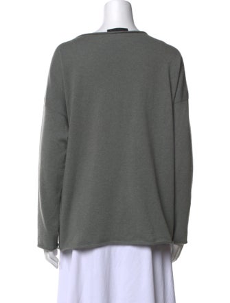 Fabiana Filippi Cashmere Colorblock Pattern Sweater