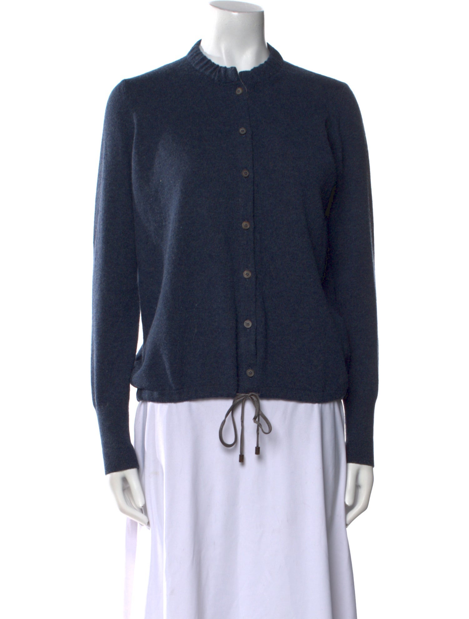 Fabiana Filippi Merino Wool Crew Neck Sweater