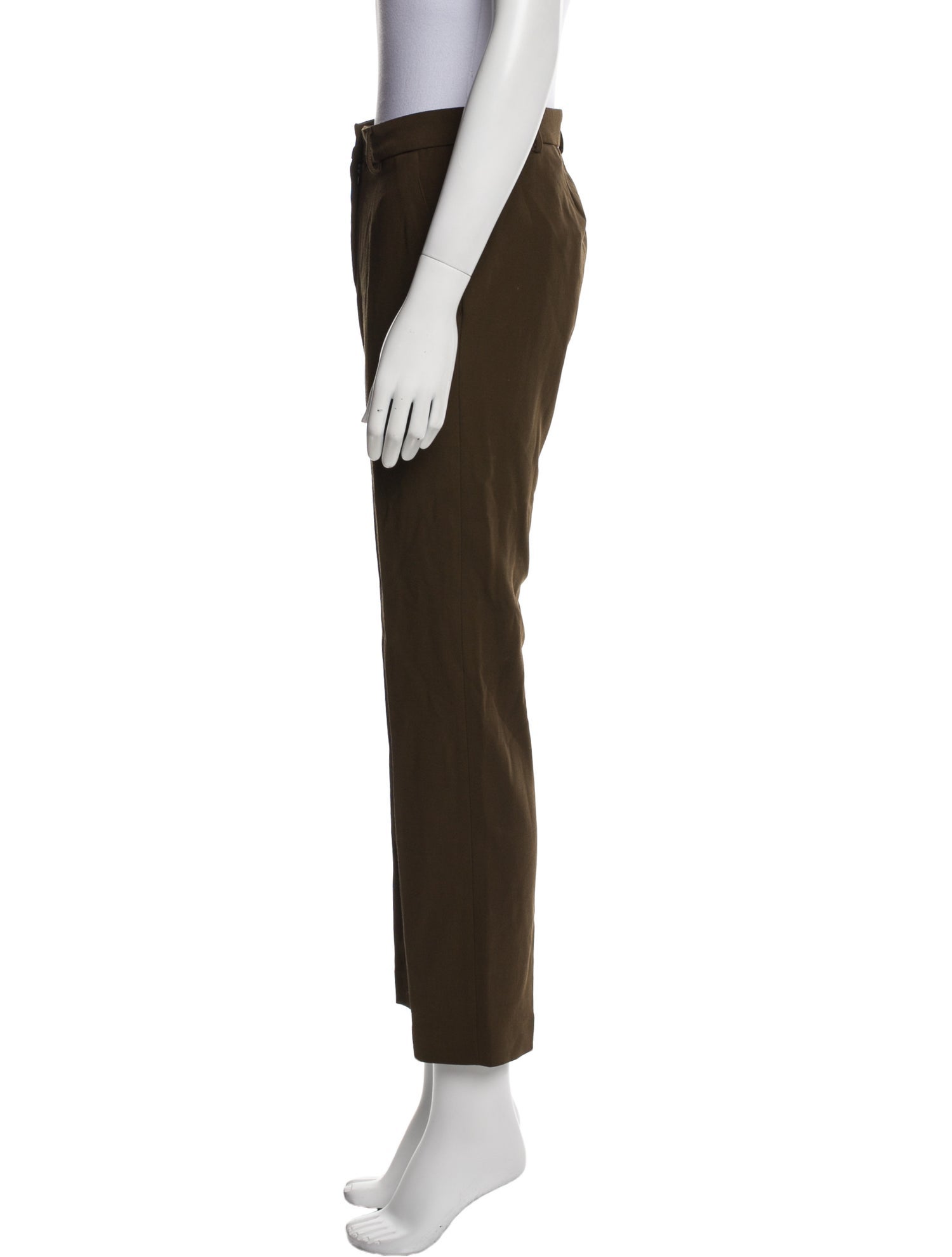 Fabiana Filippi Virgin Wool Straight Leg Pants