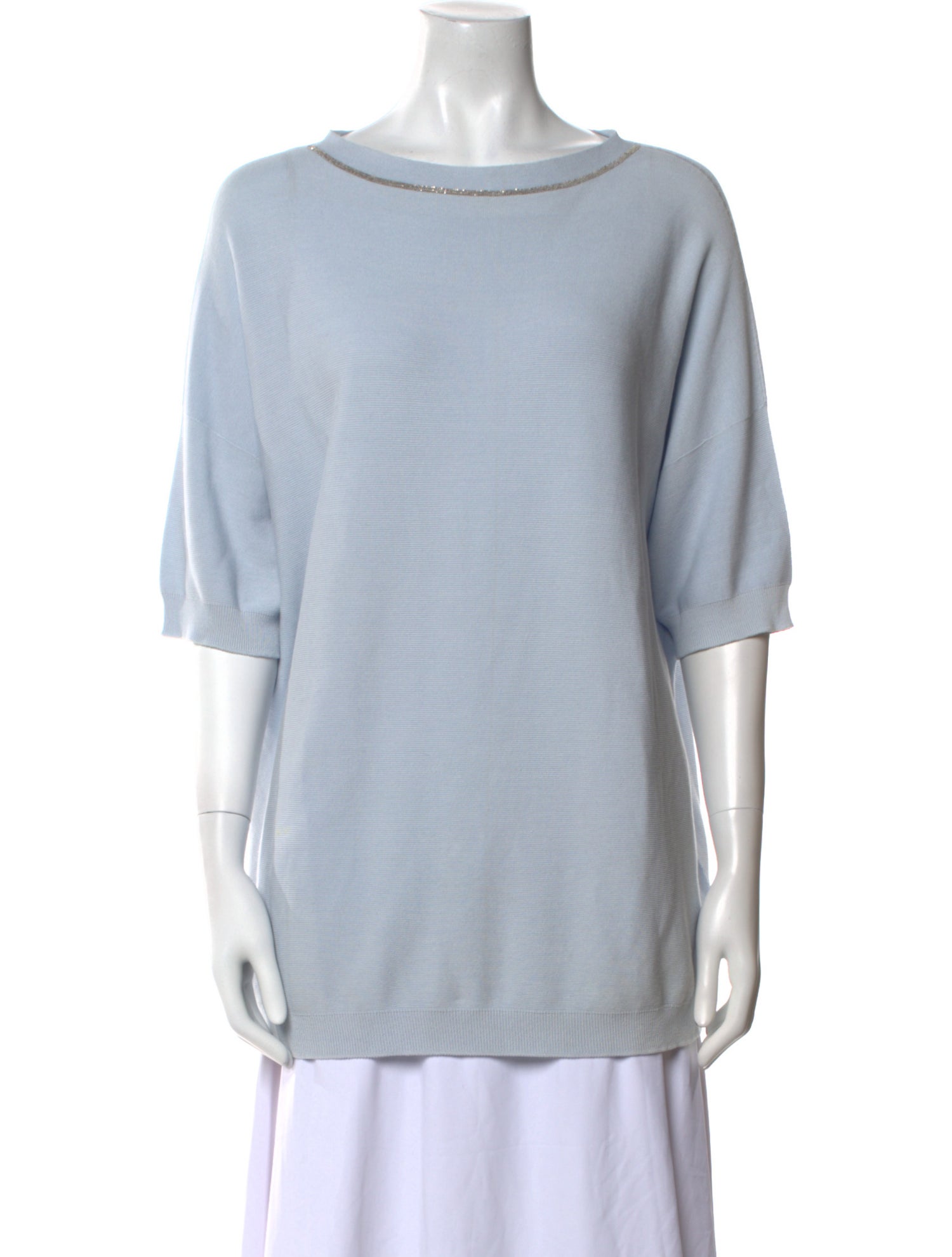 Fabiana Filippi Bateau Neckline Sweater