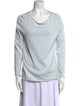 Fabiana Filippi Linen Cowl Neck Top