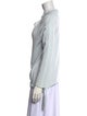 Fabiana Filippi Linen Cowl Neck Top