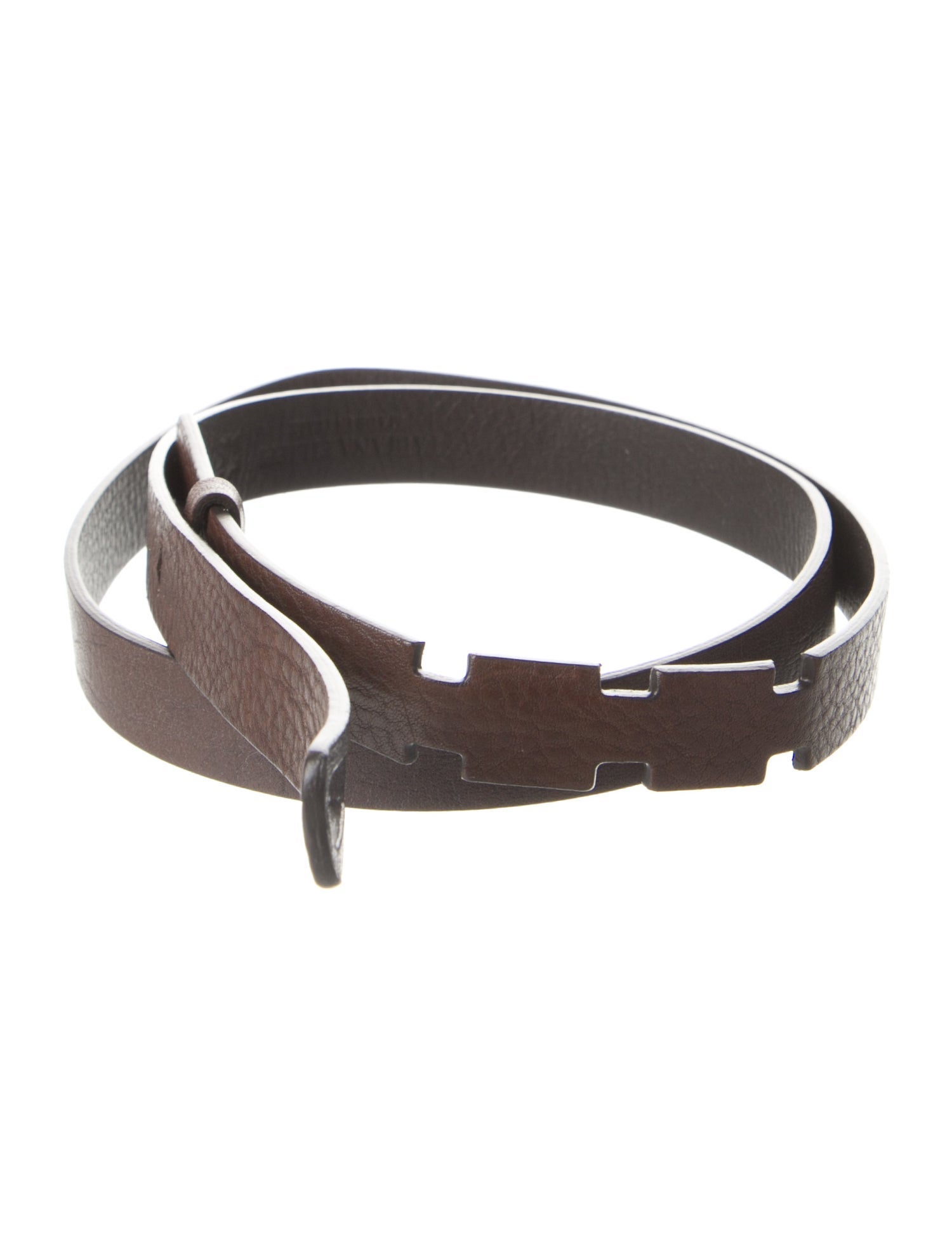 Fabiana Filippi Skinny Leather Waist Belt