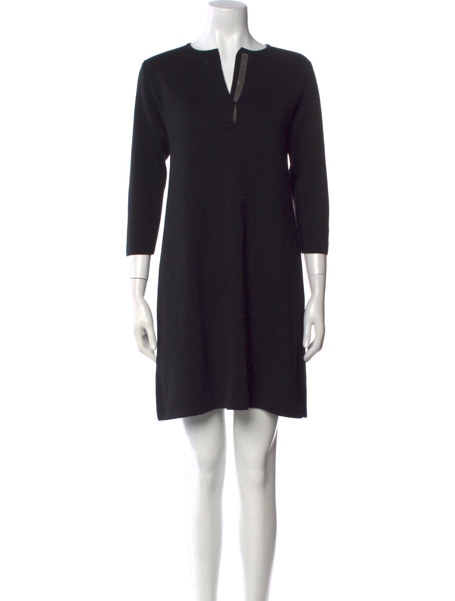 Fabiana Filippi Merino Wool Mini Dress