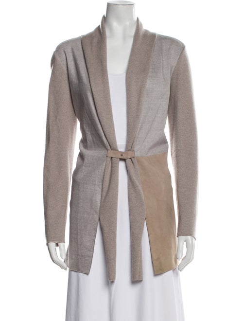 Fabiana Filippi Merino Wool Open Front Sweater