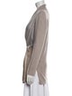 Fabiana Filippi Merino Wool Open Front Sweater