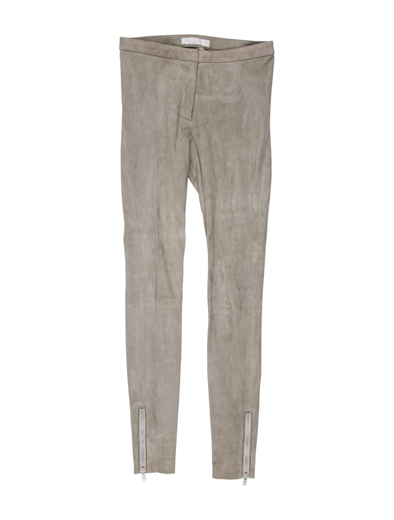 Fabiana Filippi Suede Skinny Leg Pants