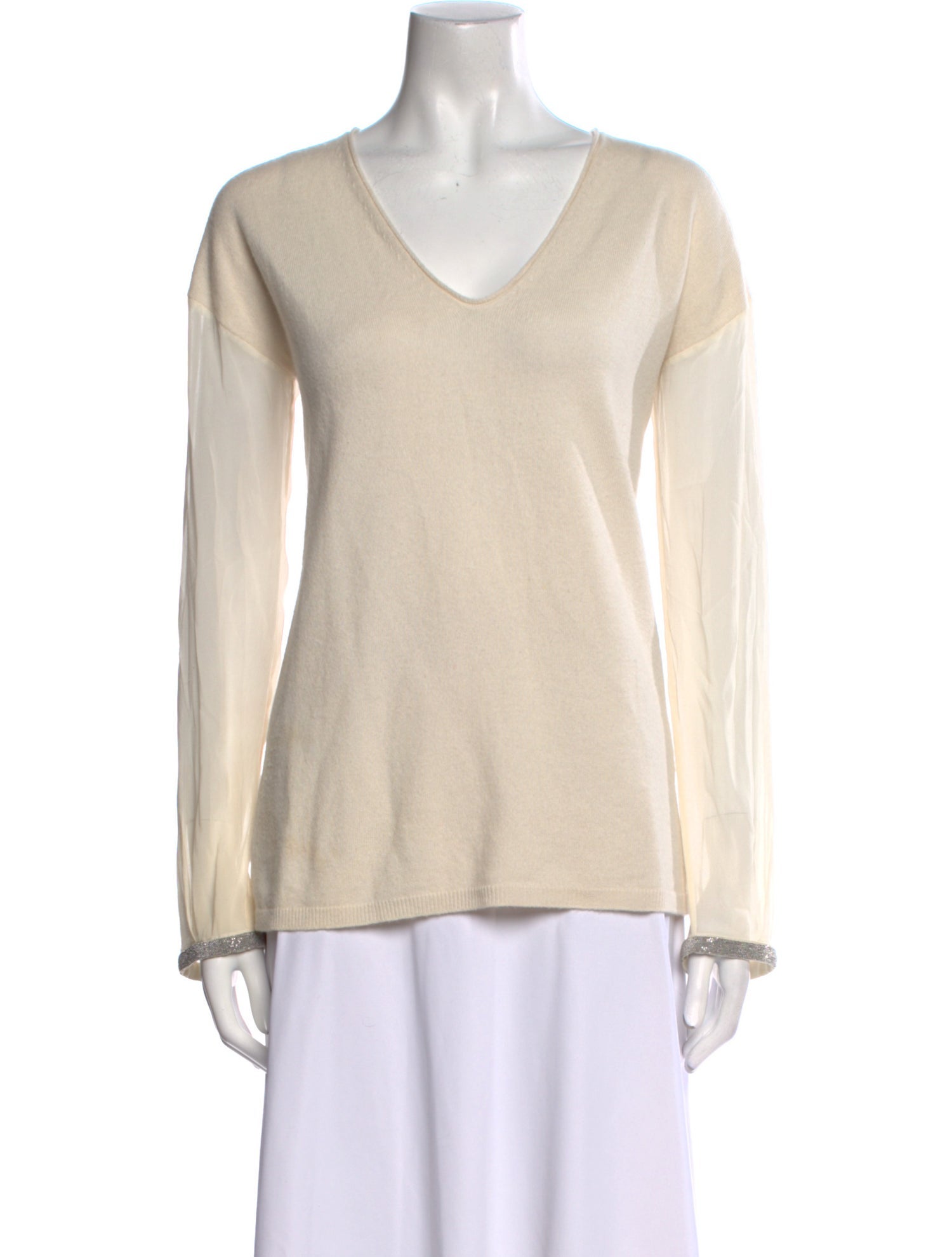 Fabiana Filippi Cashmere V-Neck Sweater