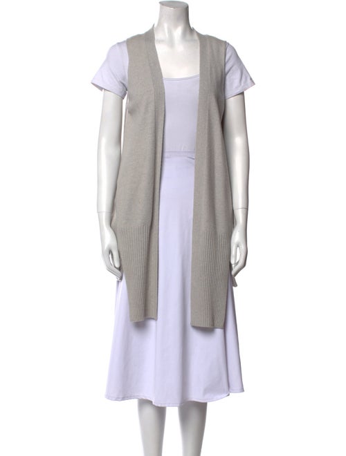 Fabiana Filippi Merino Wool Open Front Sweater