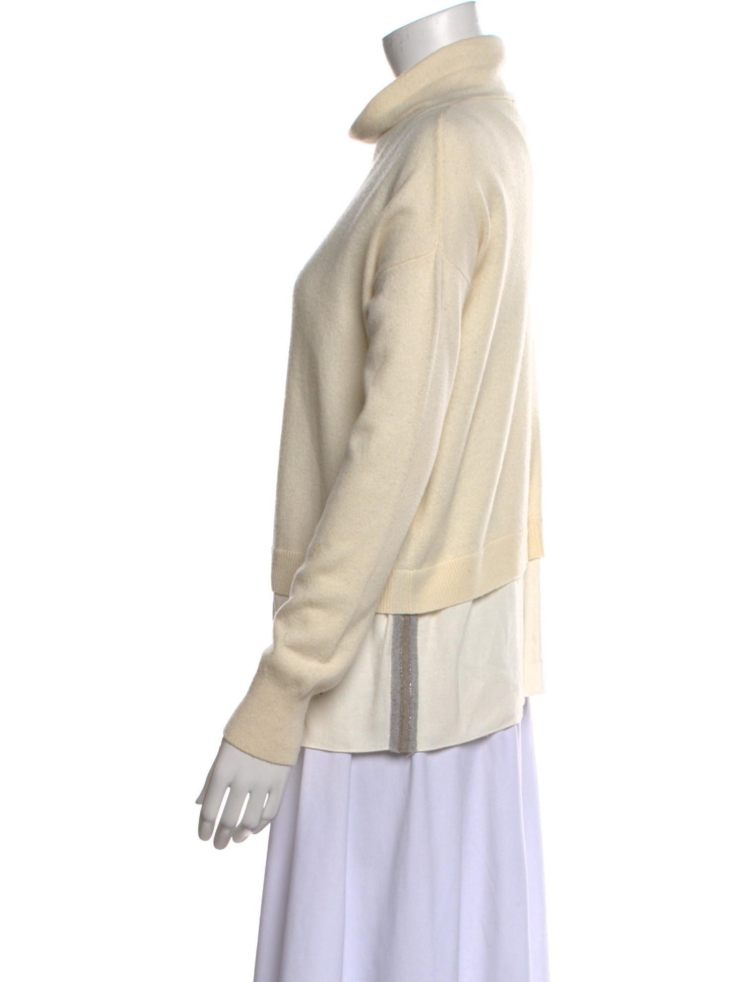 Fabiana Filippi Merino Wool Turtleneck Sweater