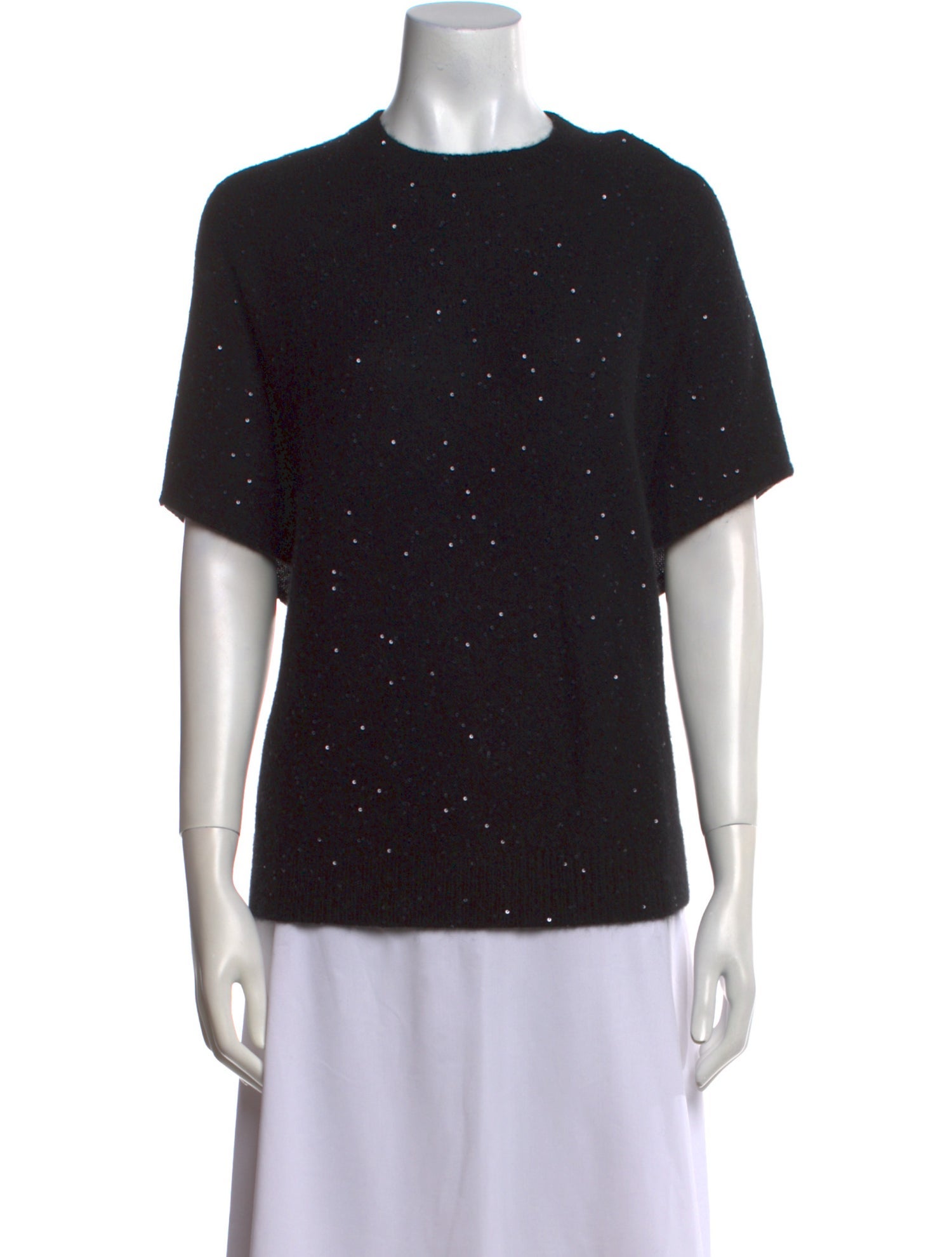 Fabiana Filippi Virgin Wool Crew Neck Sweater w/ Tags