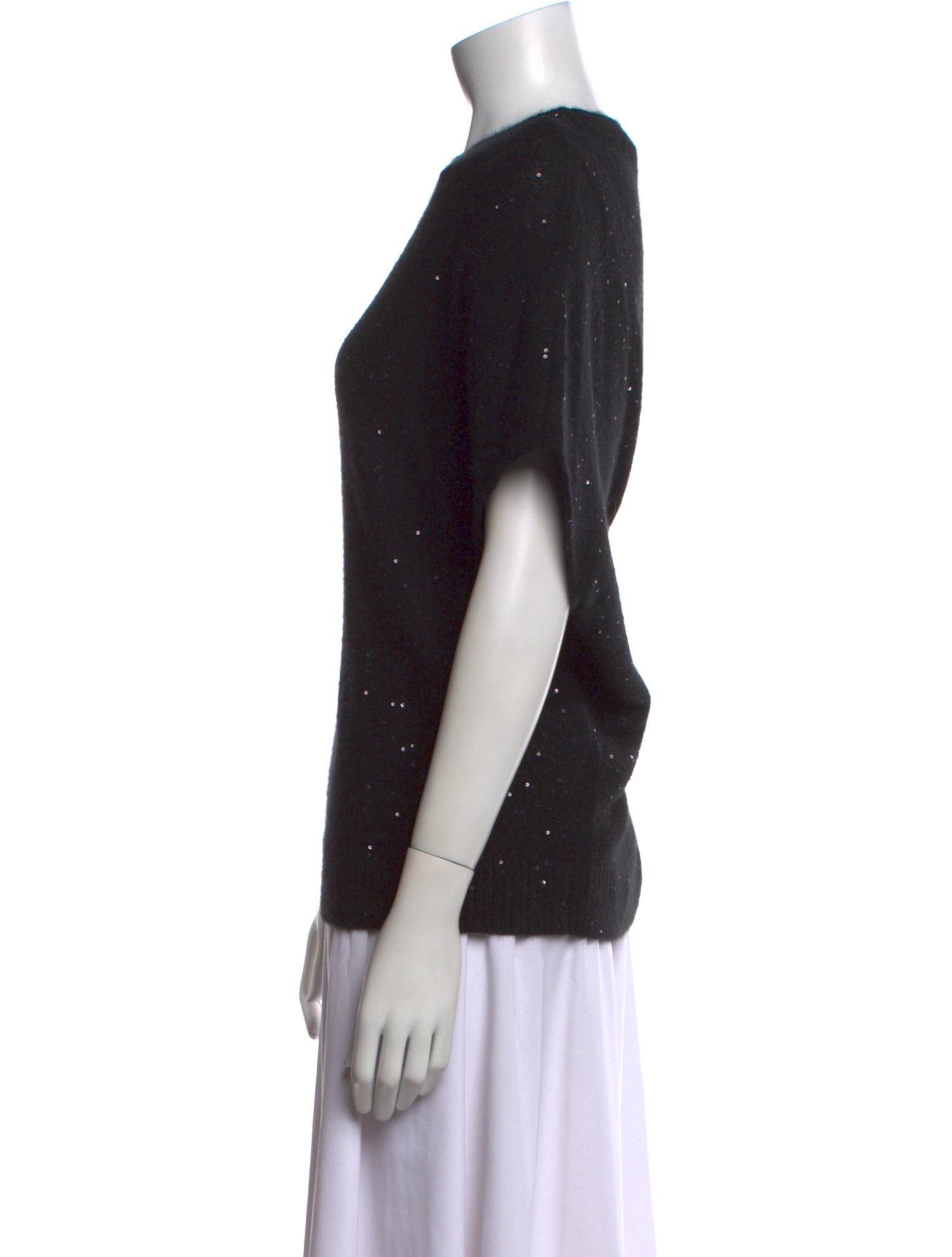 Fabiana Filippi Virgin Wool Crew Neck Sweater w/ Tags
