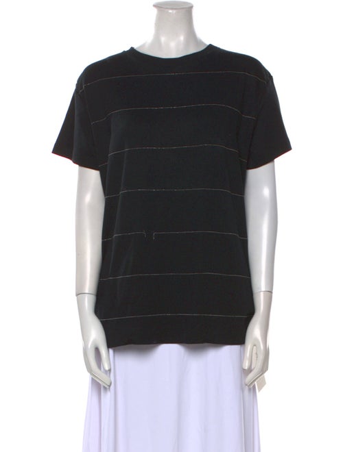 Fabiana Filippi Striped Crew Neck T-Shirt
