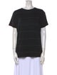 Fabiana Filippi Striped Crew Neck T-Shirt