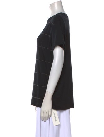 Fabiana Filippi Striped Crew Neck T-Shirt