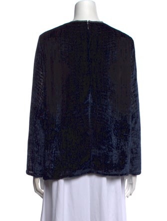 Fabiana Filippi Printed Crew Neck Blouse