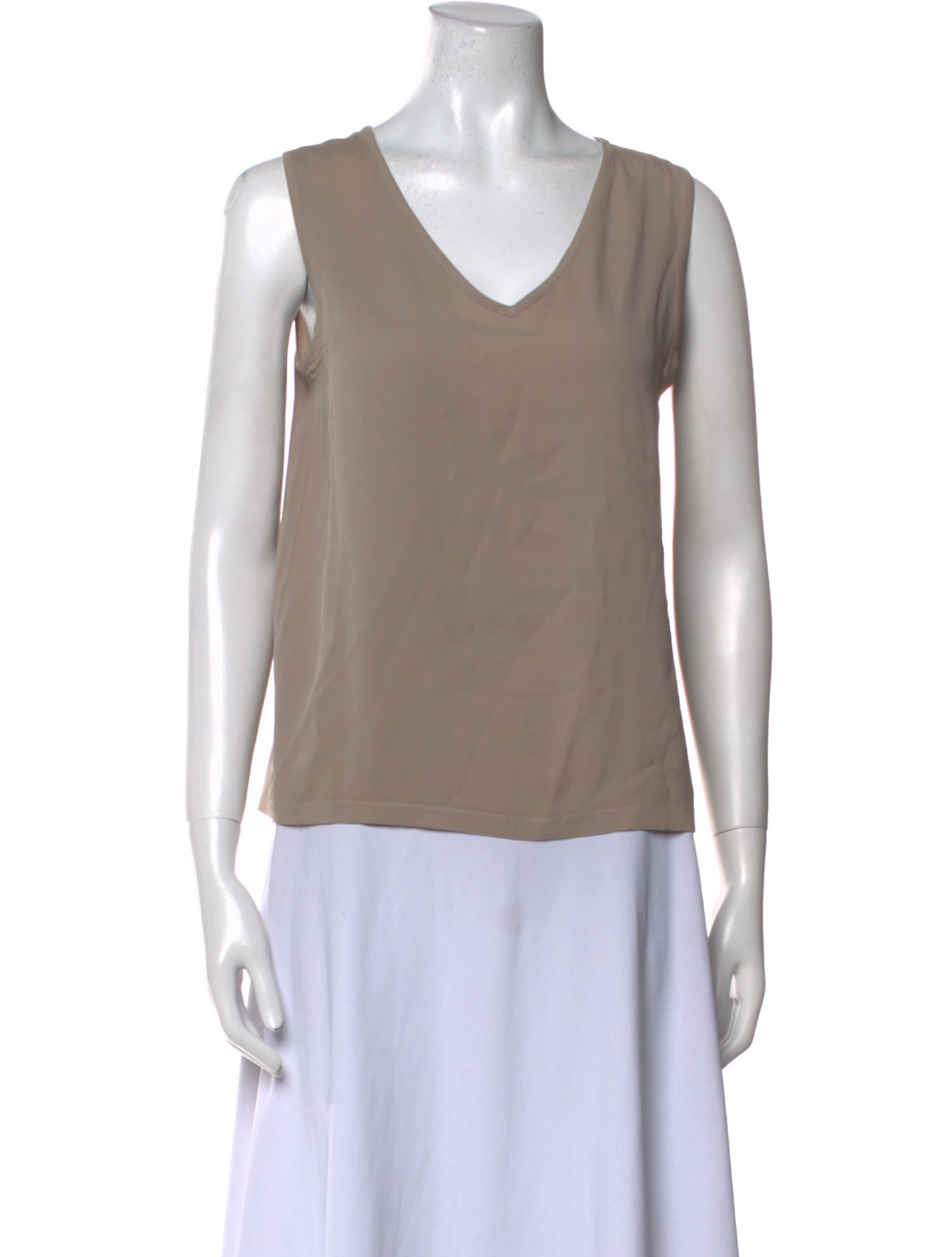 Fabiana Filippi V-Neck Sleeveless Top
