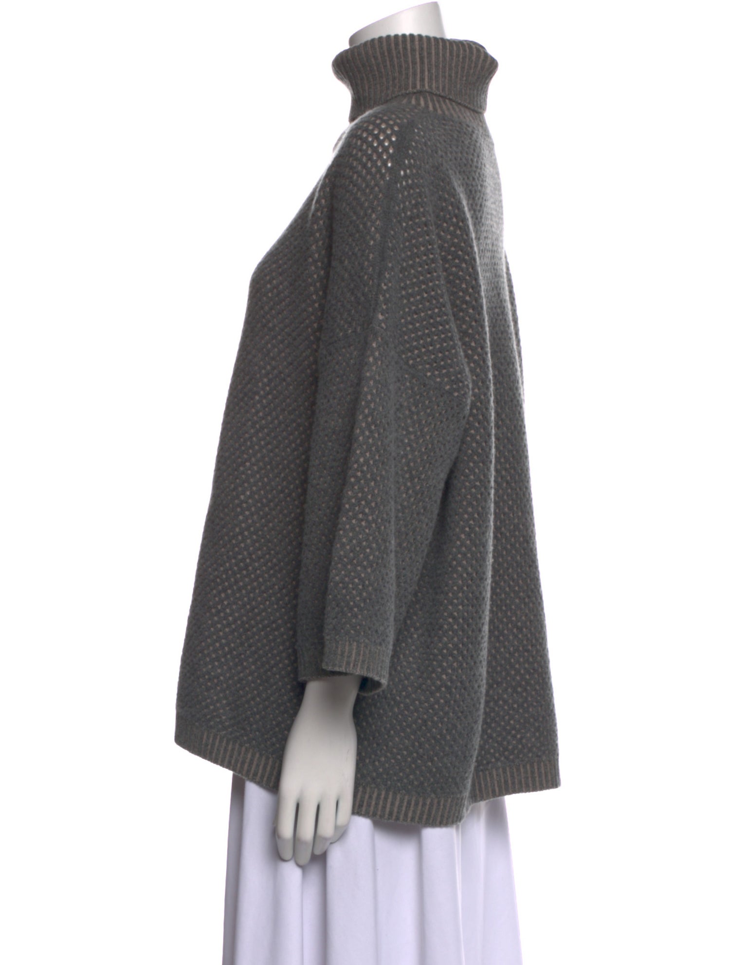 Fabiana Filippi Merino Wool Turtleneck Sweater w/ Tags