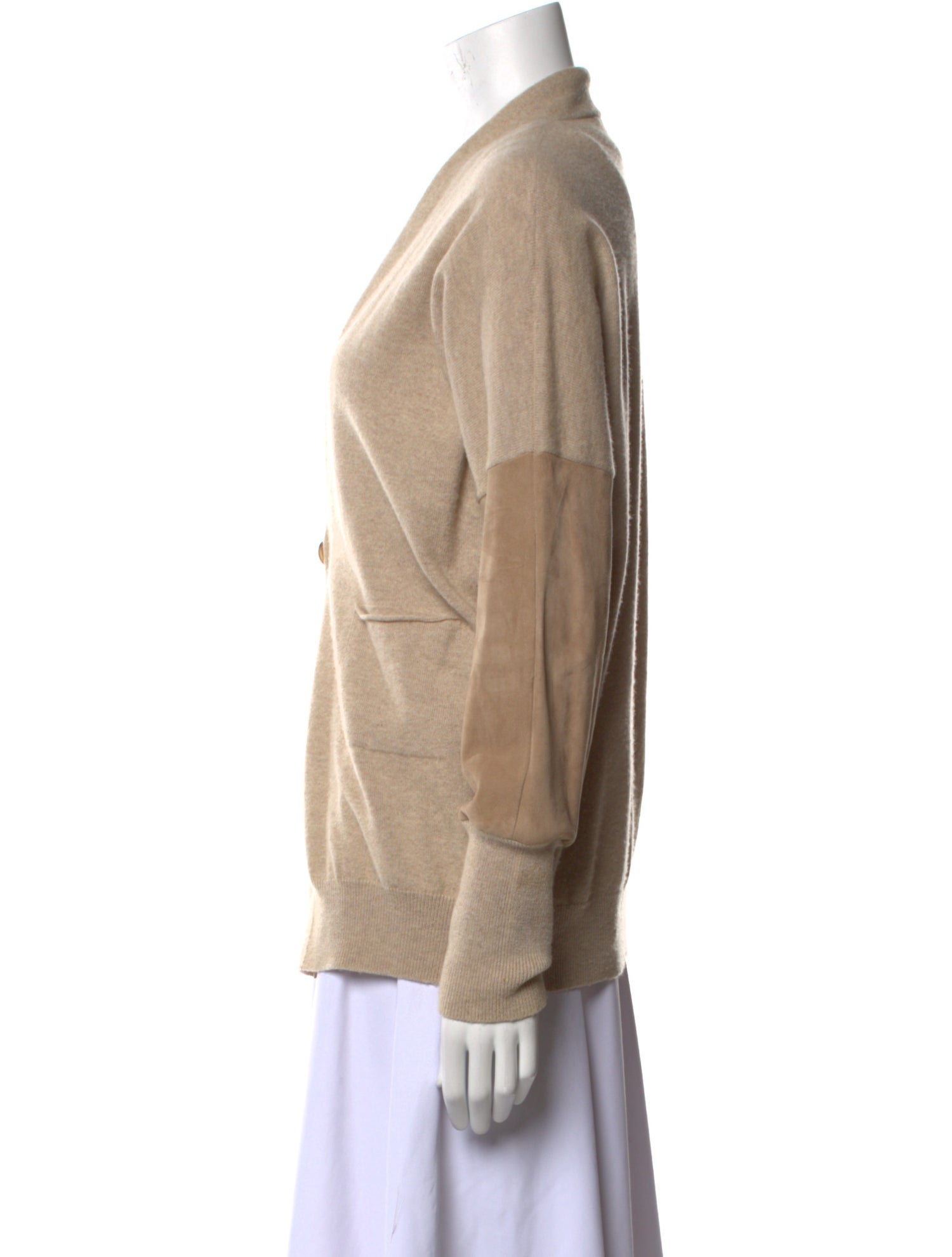 Fabiana Filippi Merino Wool Open Front Sweater