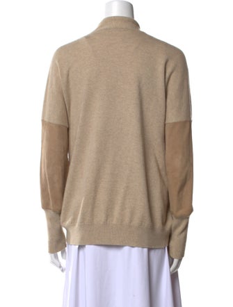 Fabiana Filippi Merino Wool Open Front Sweater